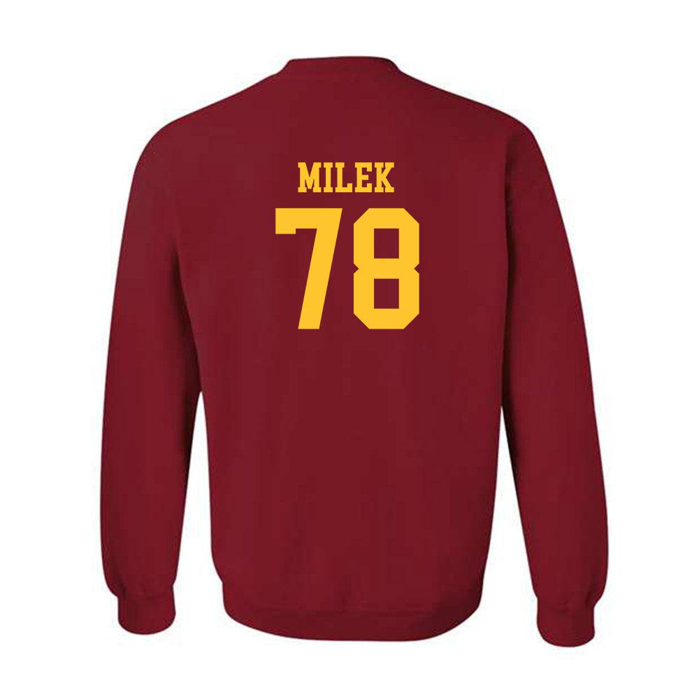 USC - NCAA Football : Andrew Milek - Classic Shersey Crewneck Sweatshirt-1