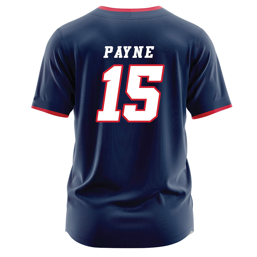 Fresno State - NCAA Baseball : Ethan Payne - Navy Jersey-1