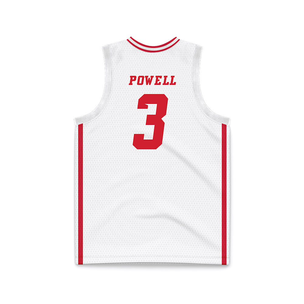 Fresno State - NCAA Women's Basketball : Danae Powell - White Basketball Jersey