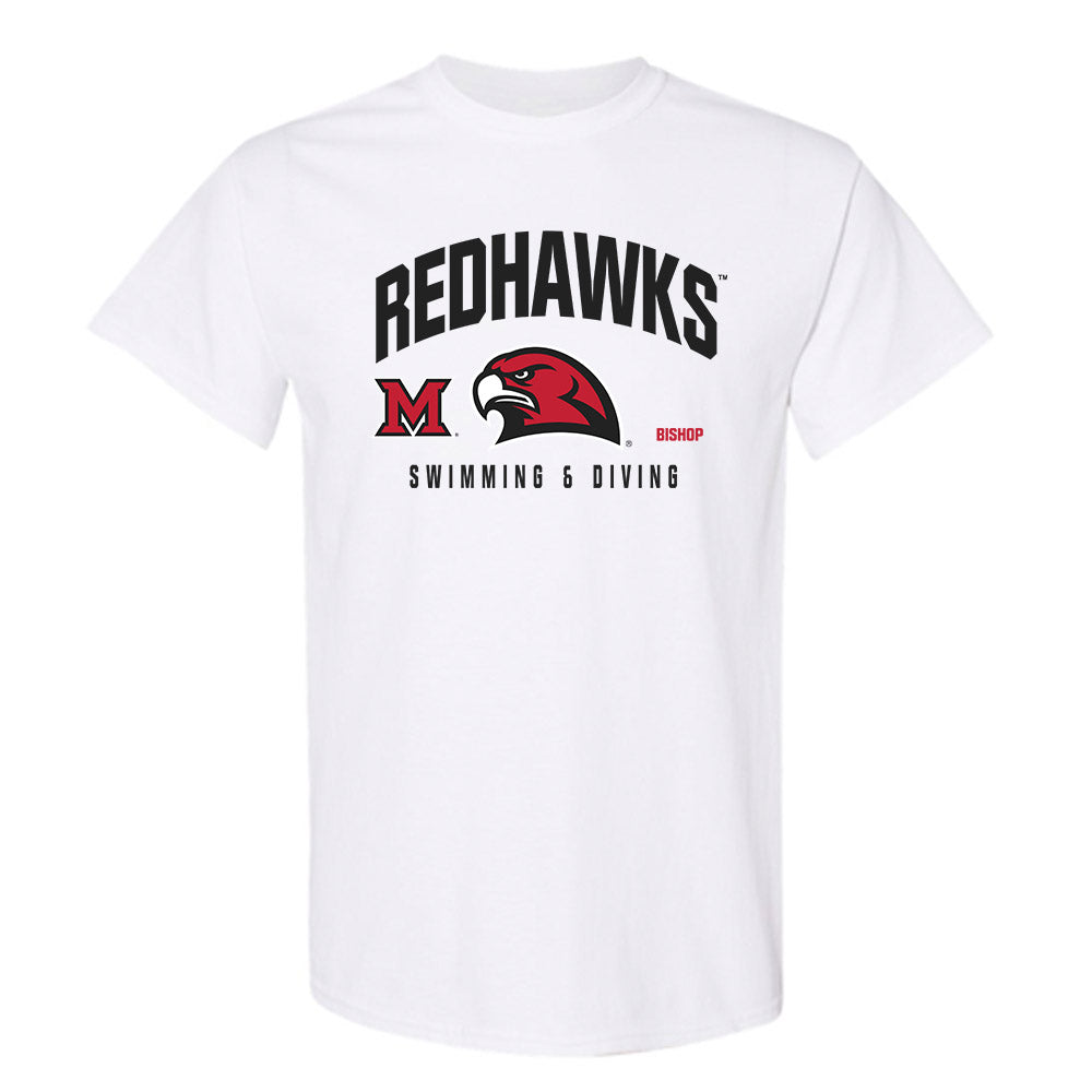 Miami of Ohio - NCAA Men's Swimming & Diving : Rowen Bishop - Classic Fashion Shersey T-Shirt-0