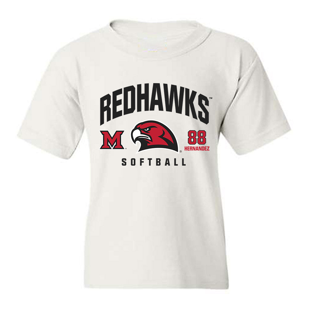 Miami of Ohio - NCAA Softball : Danitza Hernandez - Classic Fashion Shersey Youth T-Shirt-0