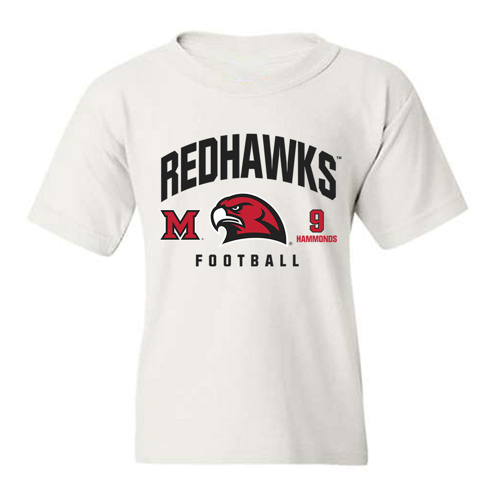 Miami of Ohio - NCAA Football : Javon Hammonds - Classic Fashion Shersey Youth T-Shirt-0