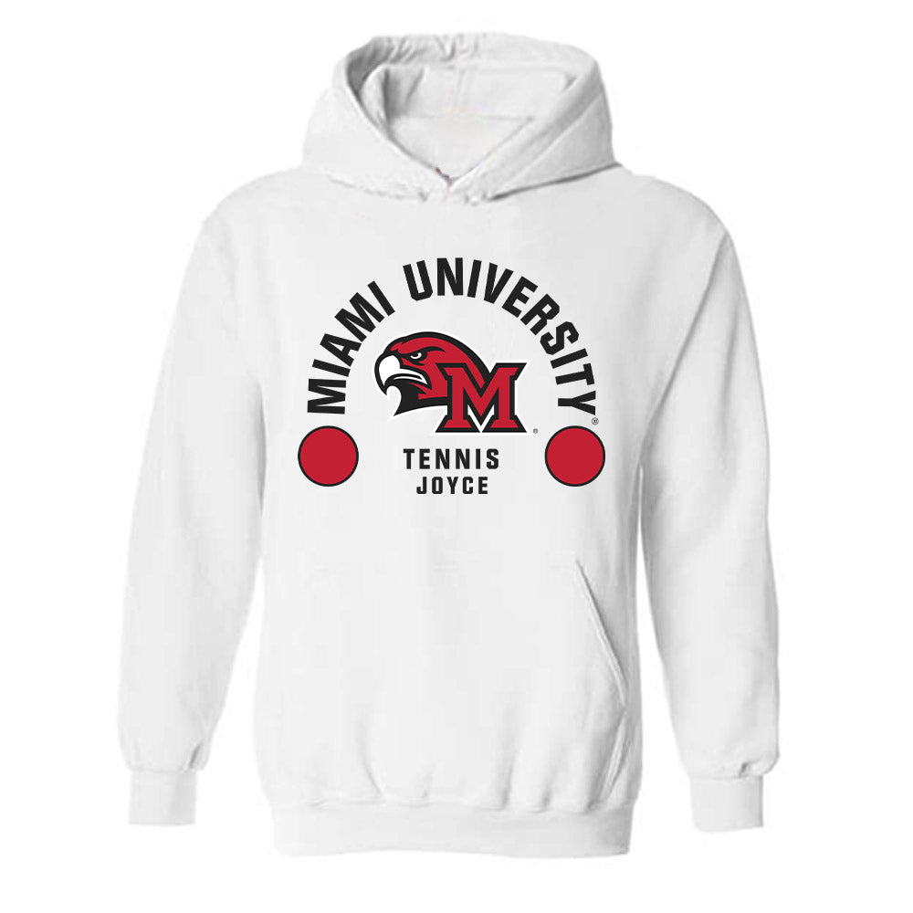 - NCAA Women's Tennis : Lauren Joyce - Classic Fashion Shersey Hooded Sweatshirt-0