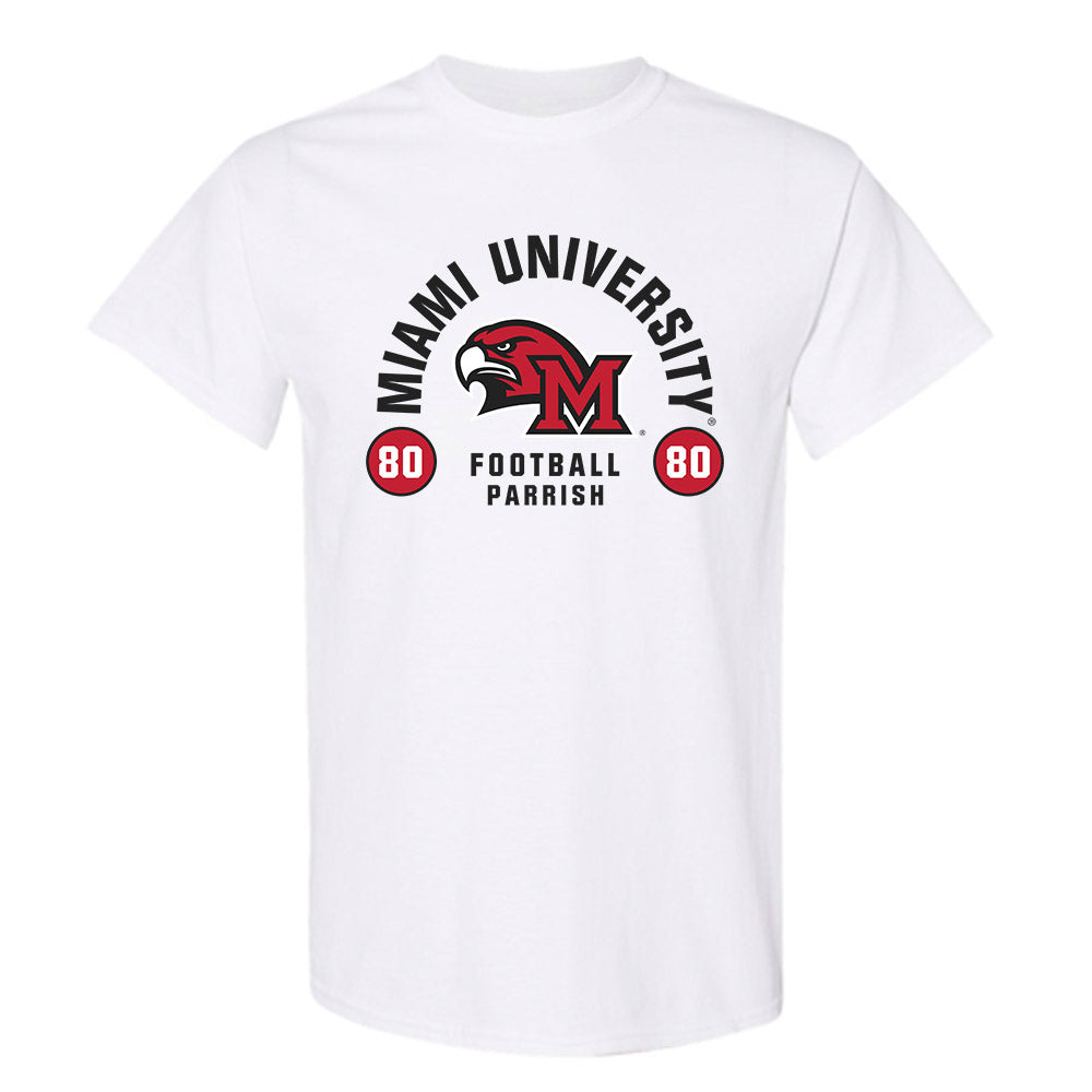 Miami of Ohio - NCAA Football : Michael Parrish - Classic Fashion Shersey T-Shirt-0
