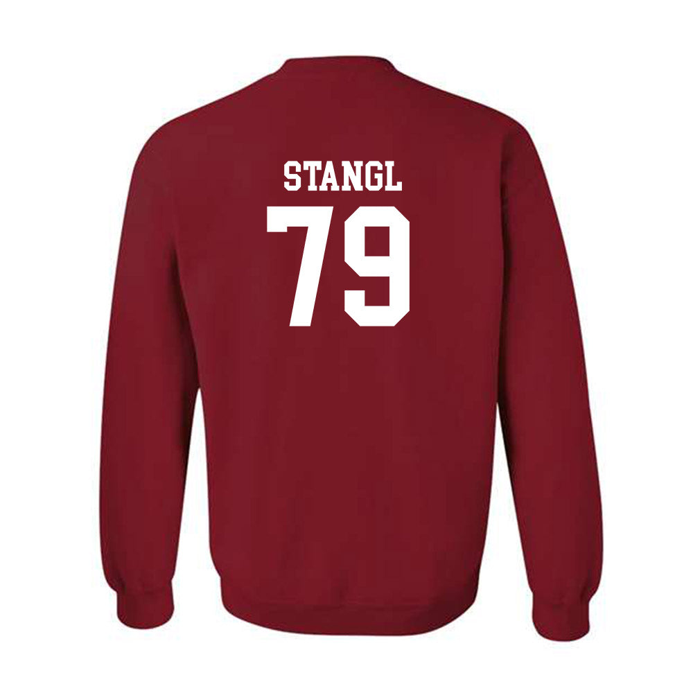 Miami of Ohio - NCAA Football : Jonathan Stangl - Classic Shersey Crewneck Sweatshirt-1