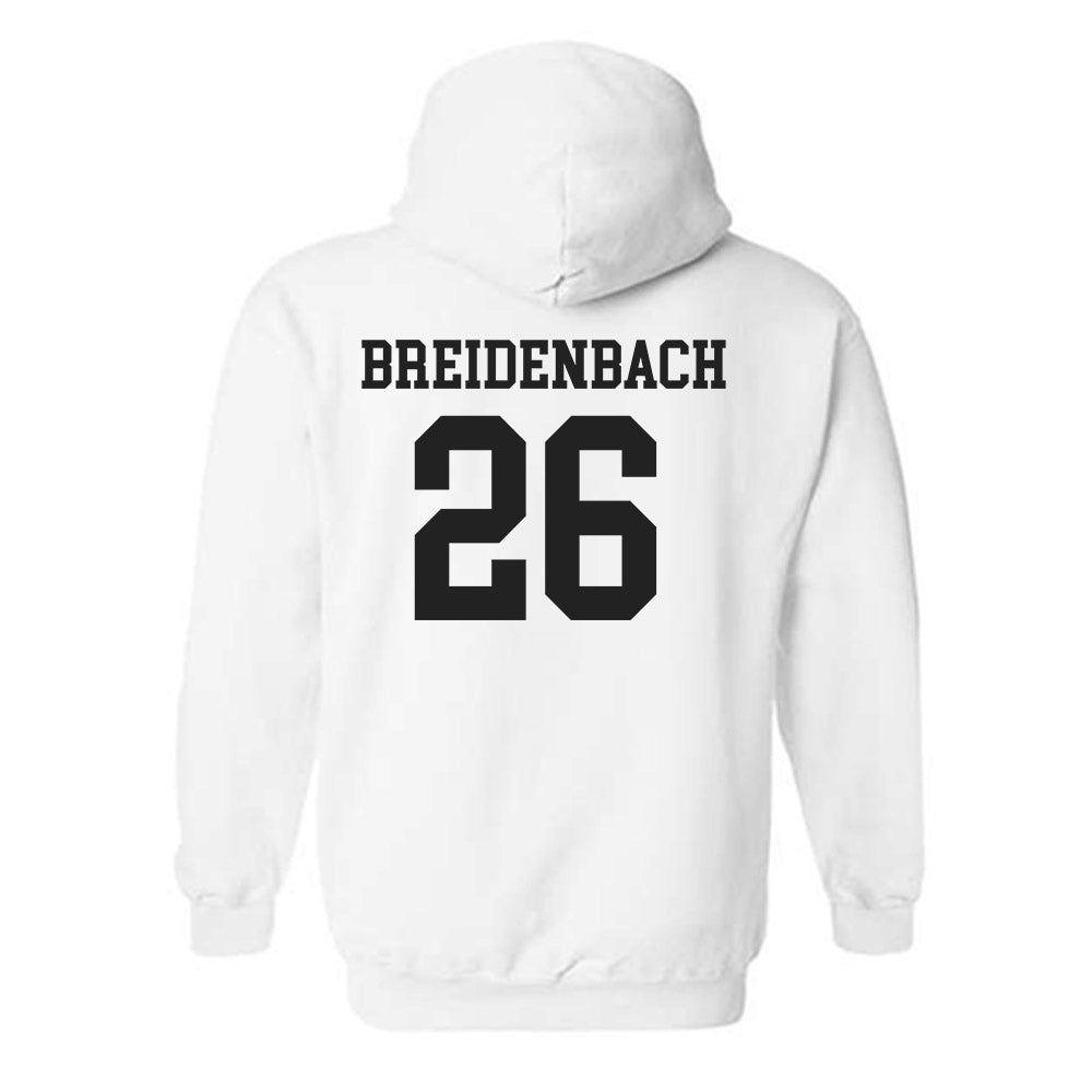 Miami of Ohio - NCAA Baseball : Mason Breidenbach - Classic Shersey Hooded Sweatshirt-1