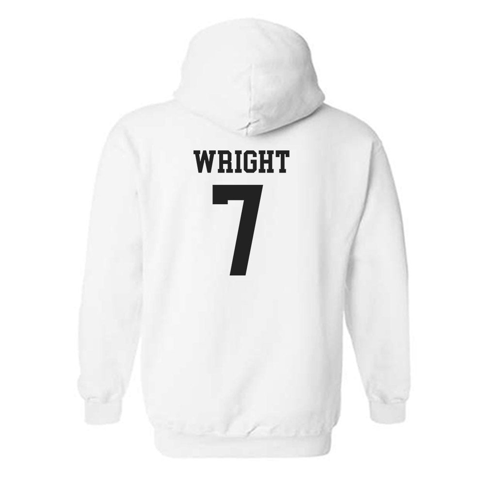 Miami of Ohio - NCAA Men's Basketball : Ethan Wright - Classic Shersey Hooded Sweatshirt-1