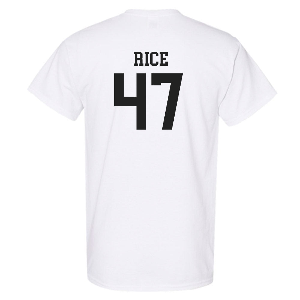 Miami of Ohio - NCAA Football : Brach Rice - Classic Shersey T-Shirt-1
