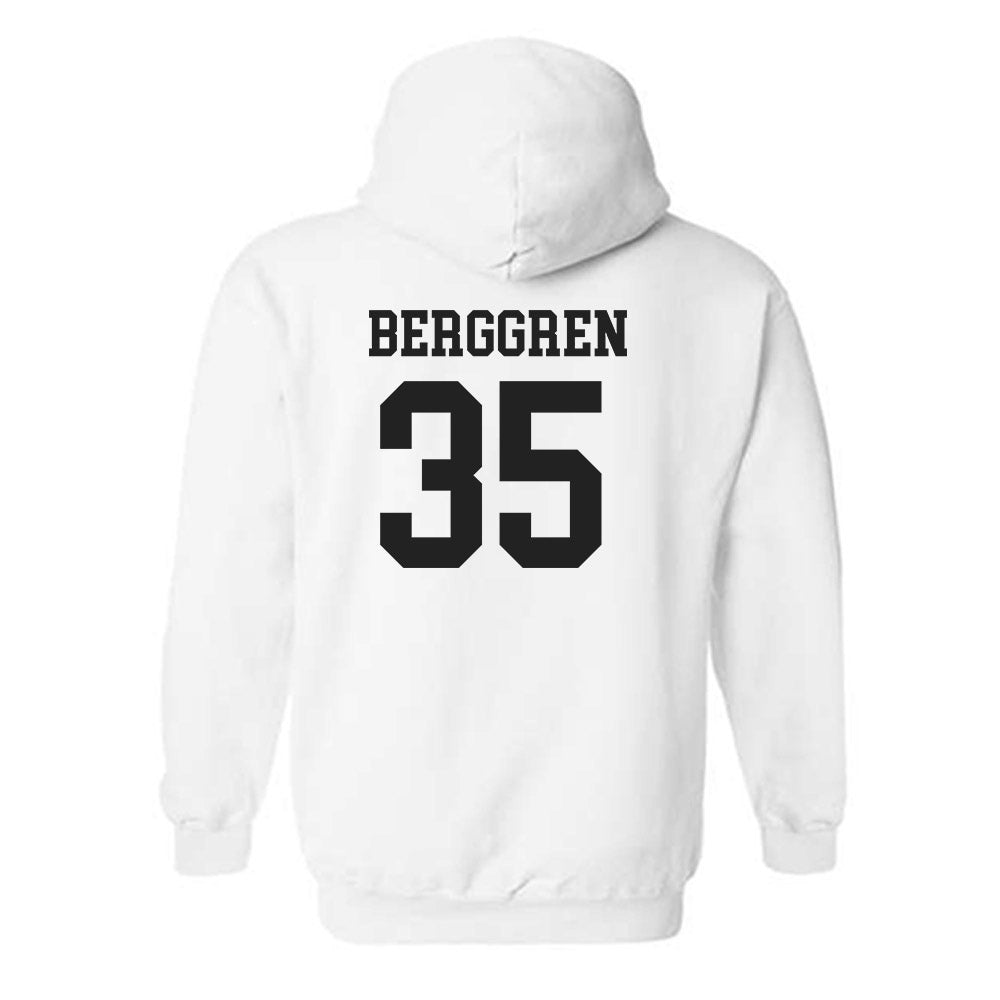 Miami of Ohio - NCAA Baseball : Austin Berggren - Classic Shersey Hooded Sweatshirt-1