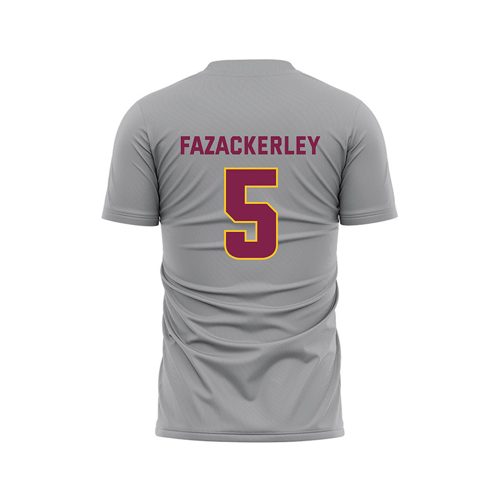 Arizona State - NCAA Women's Soccer : Lucy Fazackerley - Grey Soccer Jersey-1