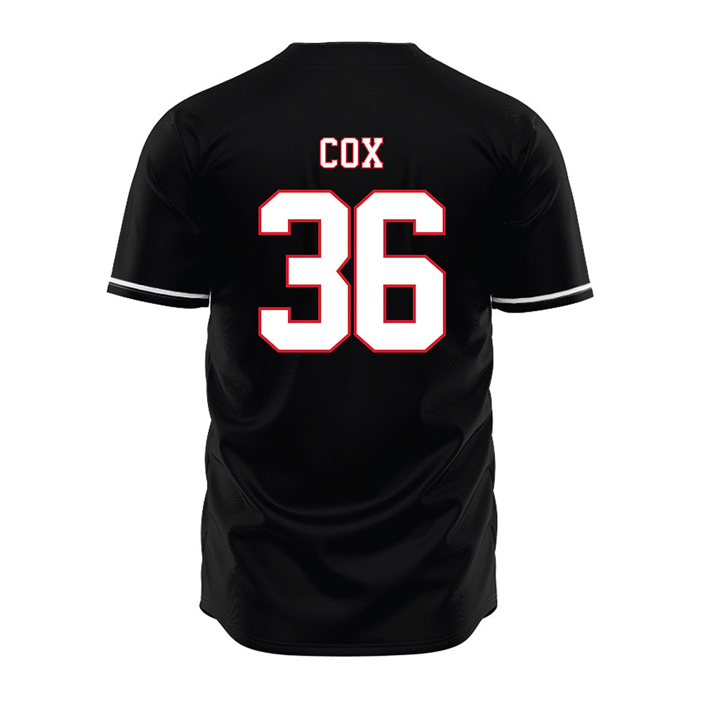 SEMO - NCAA Baseball : Brice Cox - Navy Jersey-1