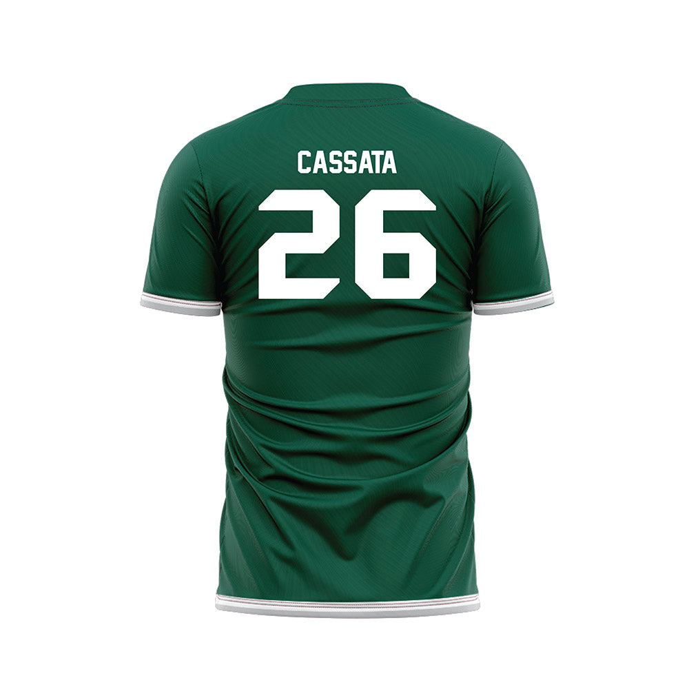 UW Green Bay - NCAA Women's Soccer : Audrey Cassata - Green Soccer Jersey