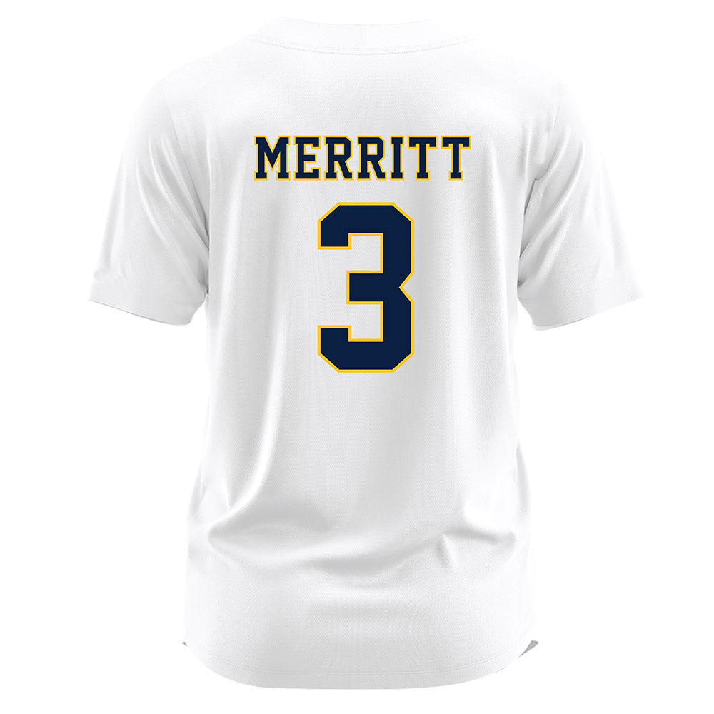 East Tennessee State - NCAA Softball : Addison Merritt - White Jersey