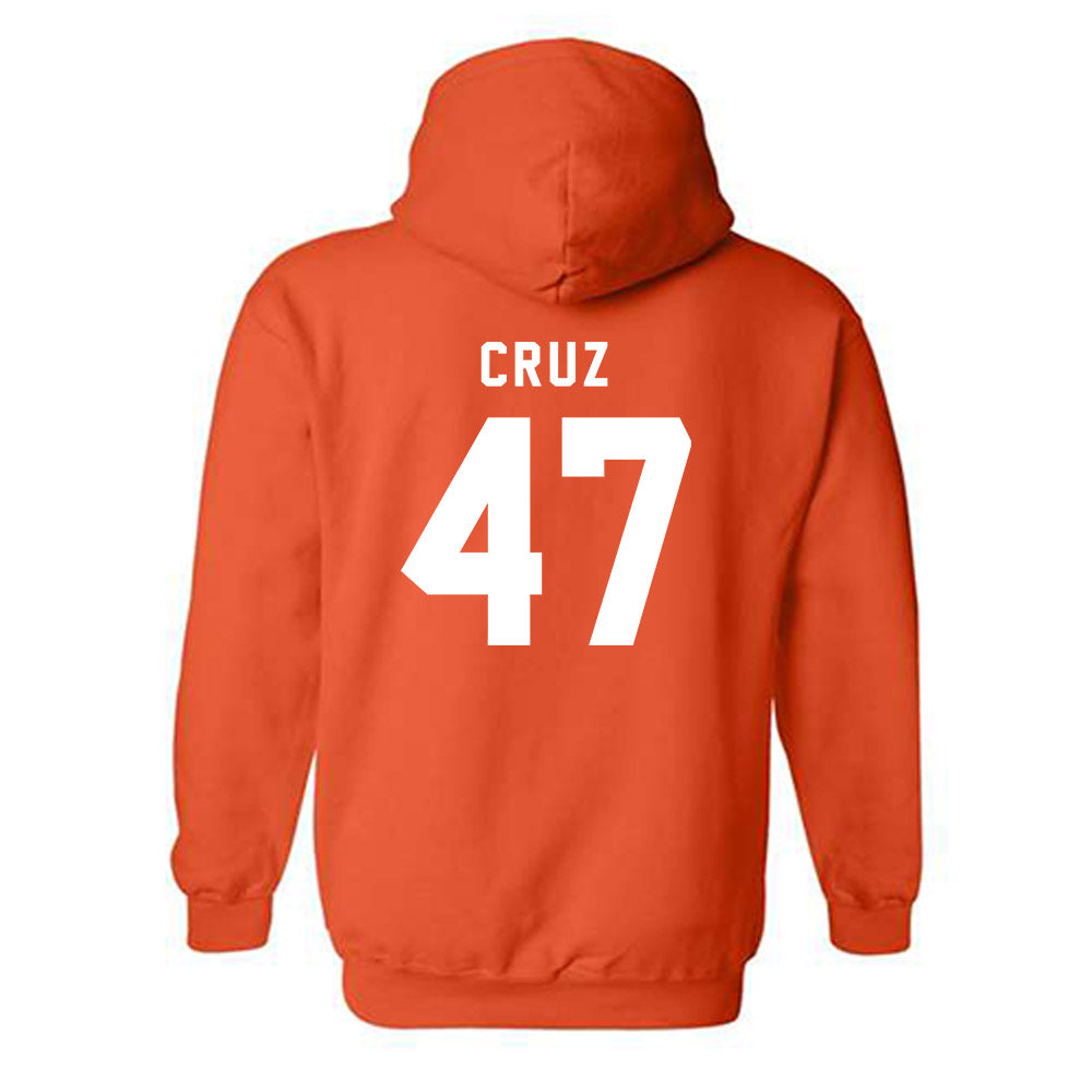 Campbell - NCAA Baseball : Gabriel Cruz - Classic Shersey Hooded Sweatshirt-1