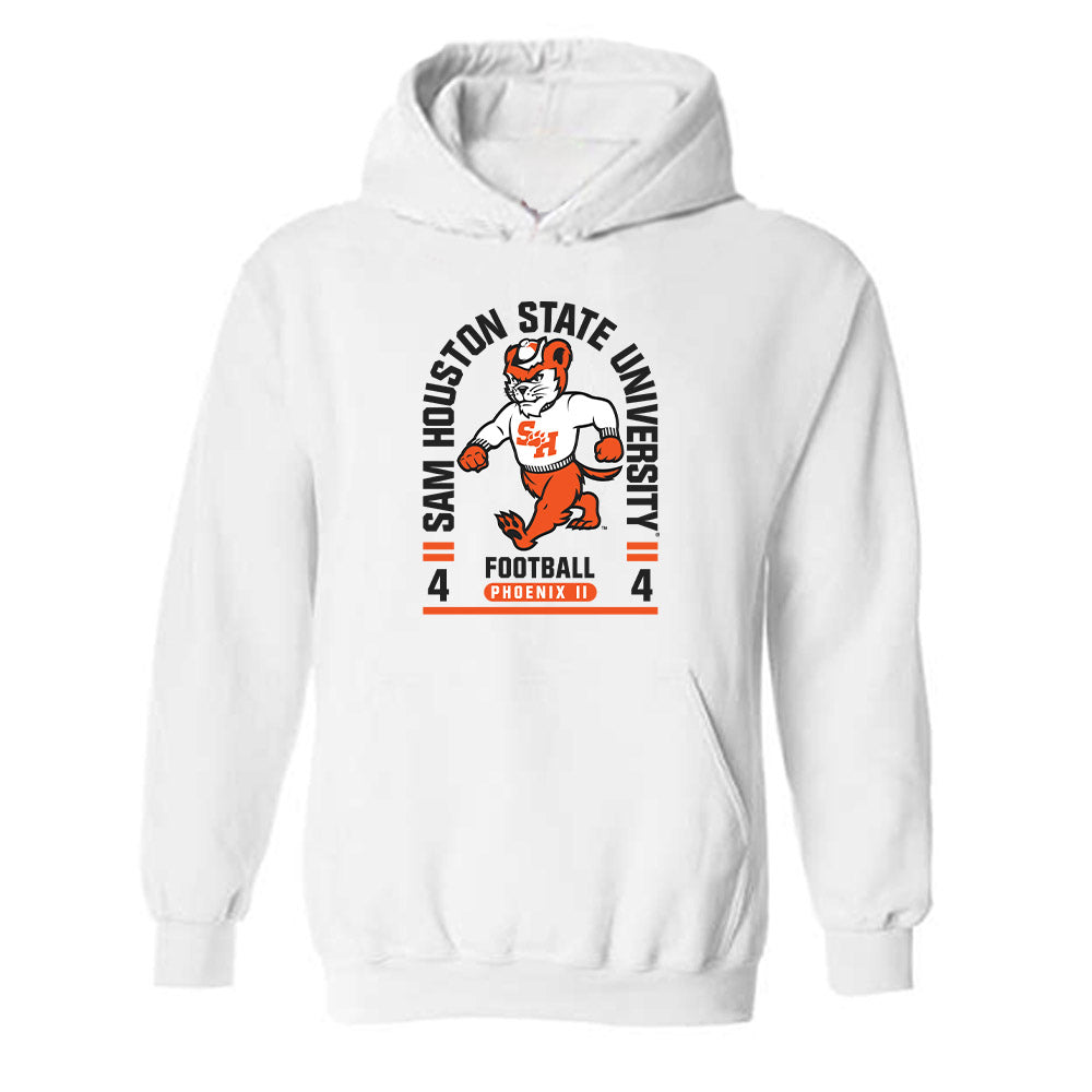 SHSU - NCAA Football : Michael Phoenix II - Classic Fashion Shersey Hooded Sweatshirt-0