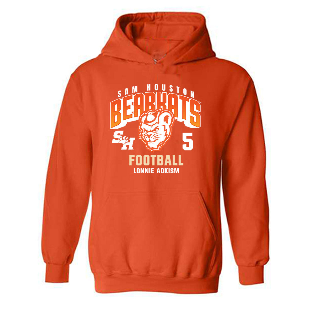 SHSU - NCAA Football : Lonnie Adkism - Classic Fashion Shersey Hooded Sweatshirt-0