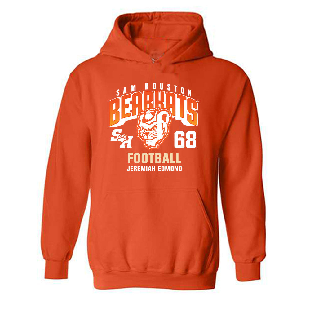 SHSU - NCAA Football : Jeremiah Edmond - Classic Fashion Shersey Hooded Sweatshirt-0