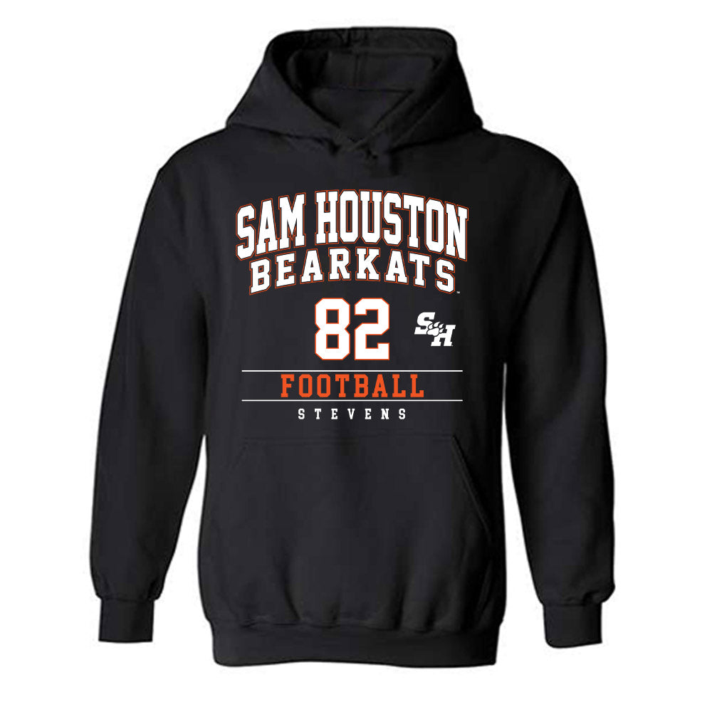 SHSU - NCAA Football : Cooper Stevens - Classic Fashion Shersey Hooded Sweatshirt-0