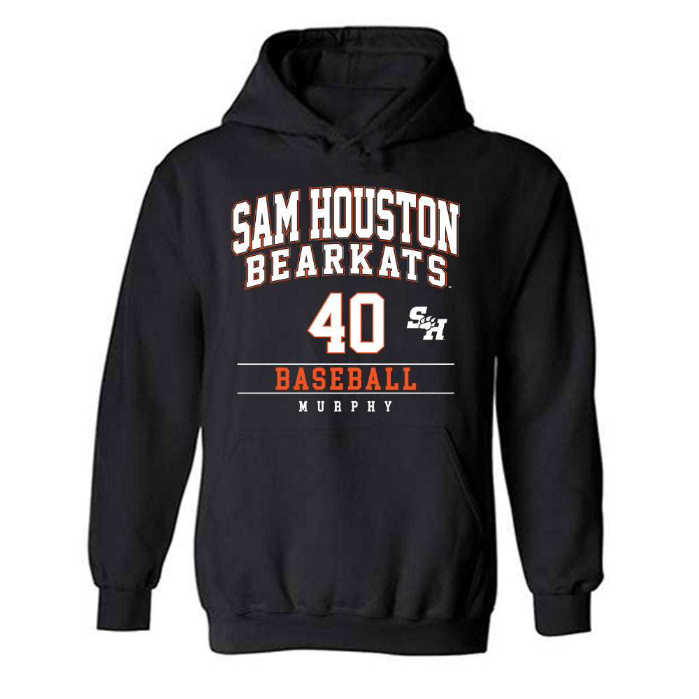 SHSU - NCAA Baseball : Mason Murphy - Classic Fashion Shersey Hooded Sweatshirt-0