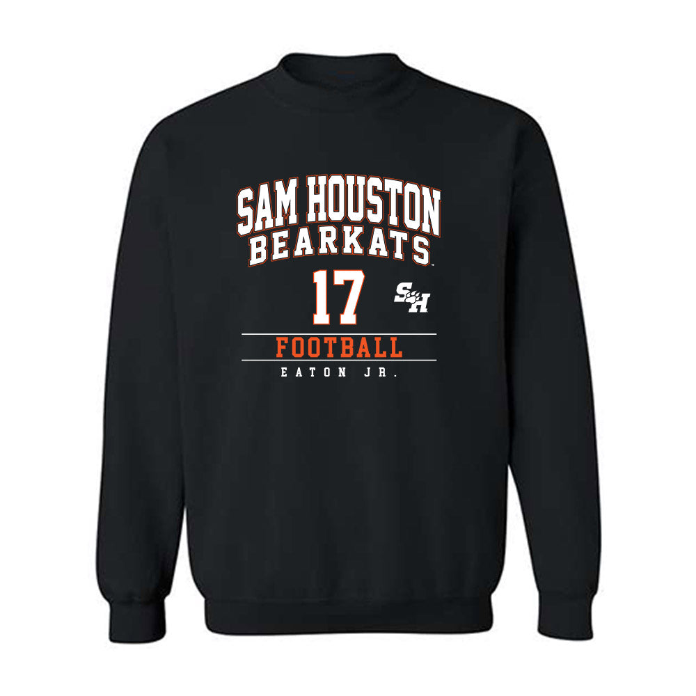 SHSU - NCAA Football : Christopher Eaton Jr. - Classic Fashion Shersey Crewneck Sweatshirt-0