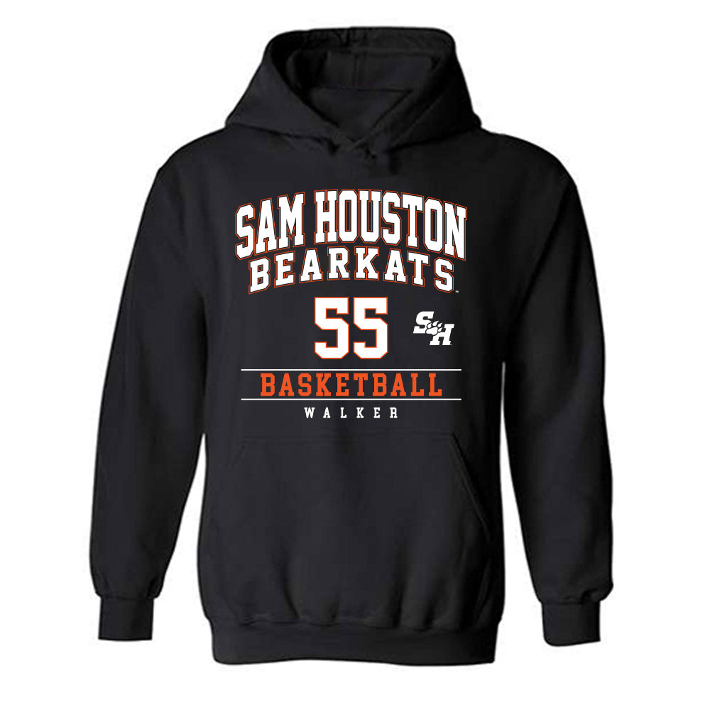 SHSU - NCAA Men's Basketball : jacob walker - Classic Fashion Shersey Hooded Sweatshirt-0