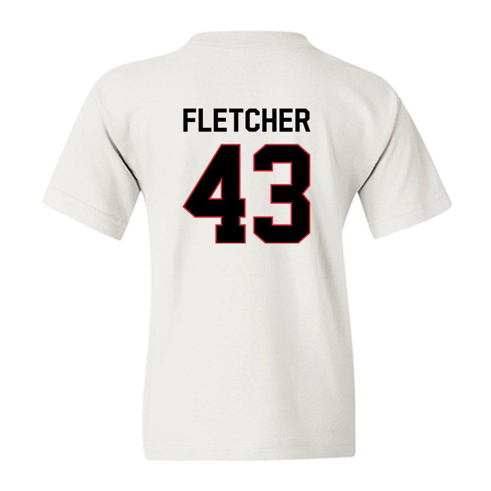 Davidson - NCAA Women's Lacrosse : Ella Fletcher - Classic Fashion Shersey Youth T-Shirt-1