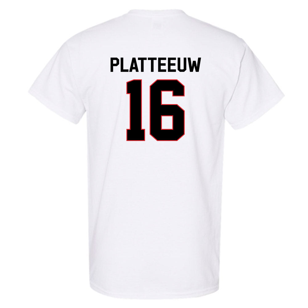 Davidson - NCAA Men's Basketball : Ian Platteeuw - Classic Fashion Shersey T-Shirt-1