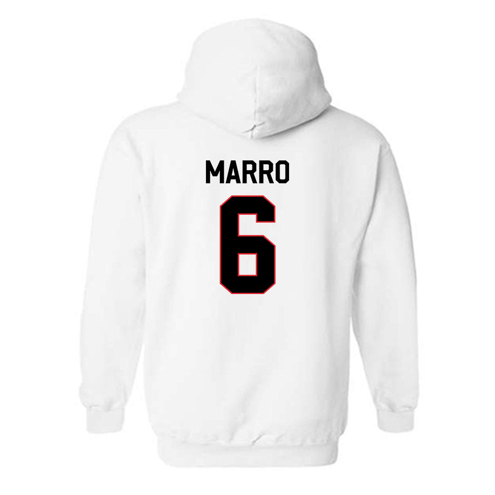 Davidson - NCAA Women's Lacrosse : Sophia Marro - Classic Fashion Shersey Hooded Sweatshirt