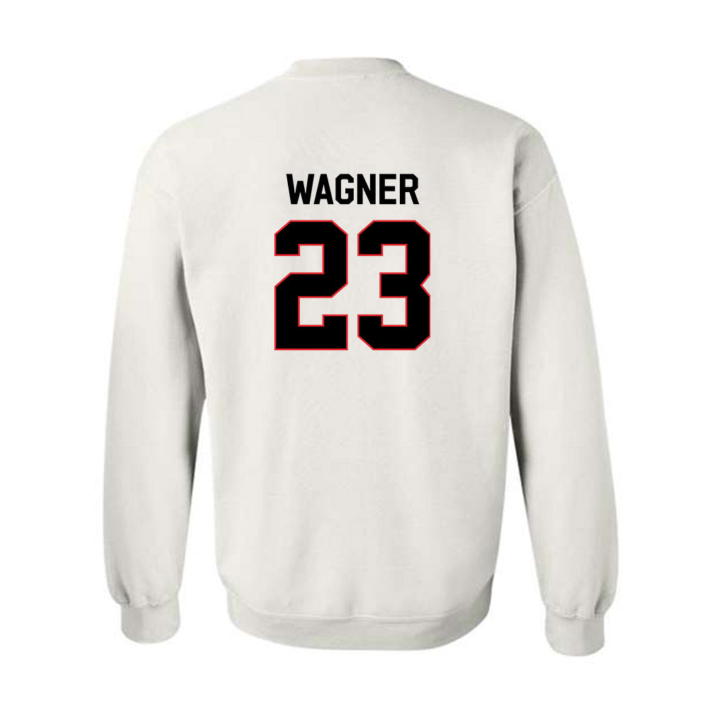 Davidson - NCAA Women's Lacrosse : Tema Wagner - Classic Fashion Shersey Crewneck Sweatshirt