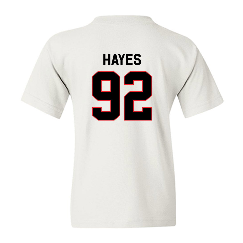 Davidson - NCAA Football : Christian Hayes - Classic Fashion Shersey Youth T-Shirt-1
