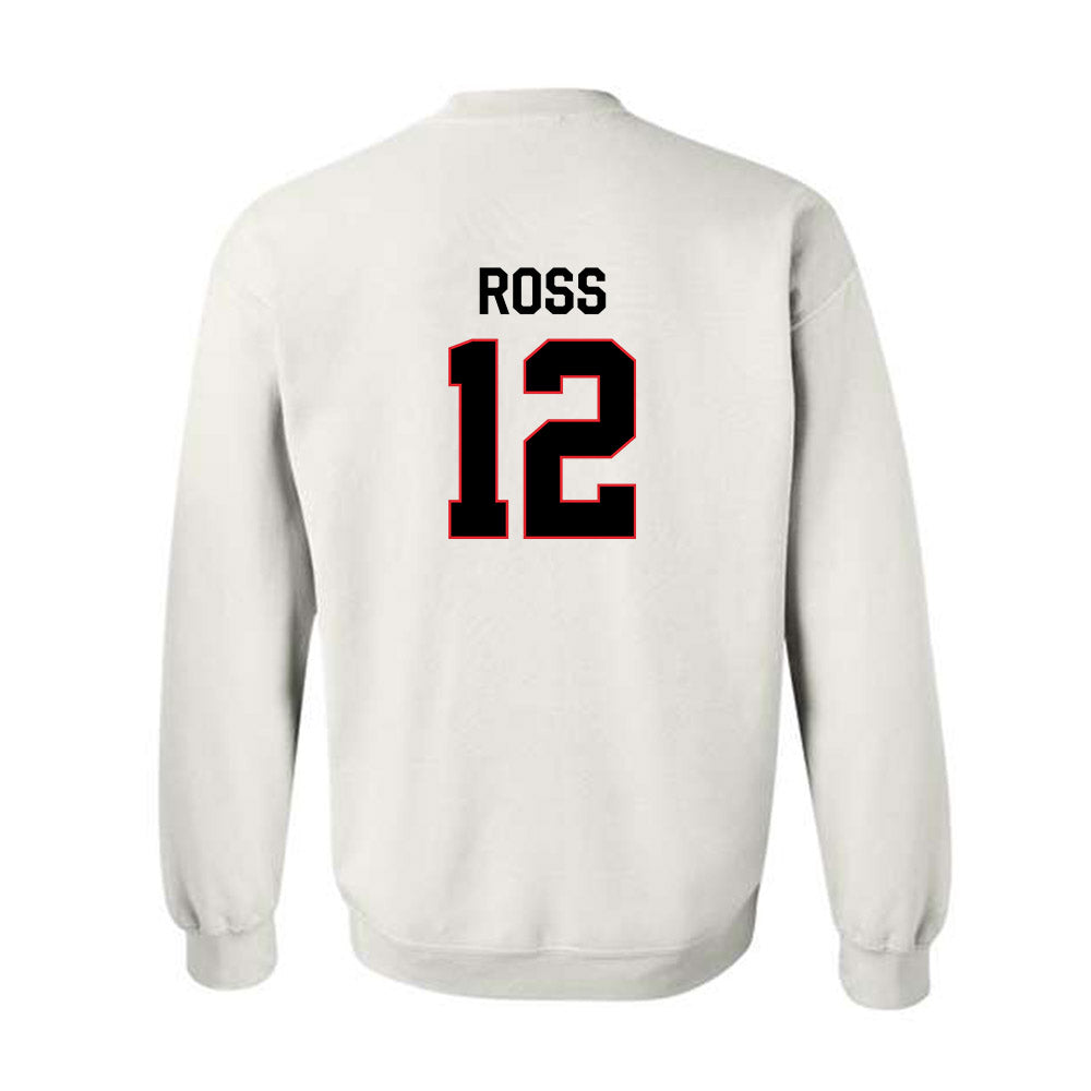 Davidson - NCAA Women's Lacrosse : Brooke Ross - Classic Fashion Shersey Crewneck Sweatshirt