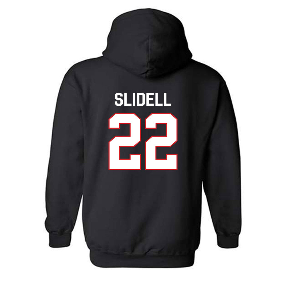 Davidson - NCAA Women's Field Hockey : Hallie Slidell - Classic Fashion Shersey Hooded Sweatshirt