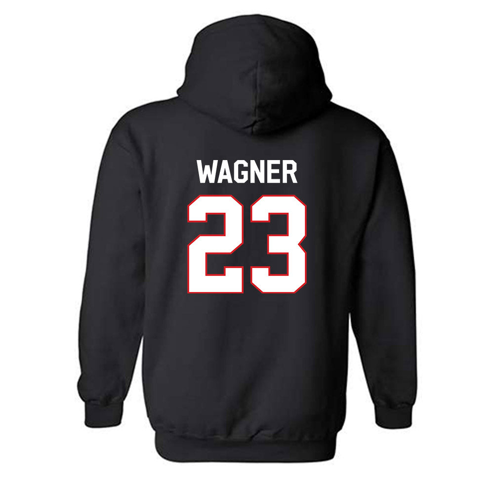 Davidson - NCAA Women's Lacrosse : Tema Wagner - Classic Fashion Shersey Hooded Sweatshirt