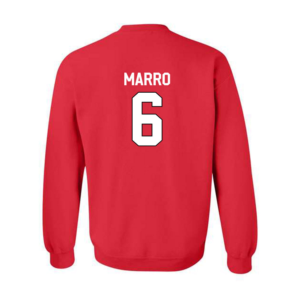 Davidson - NCAA Women's Lacrosse : Sophia Marro - Classic Fashion Shersey Crewneck Sweatshirt