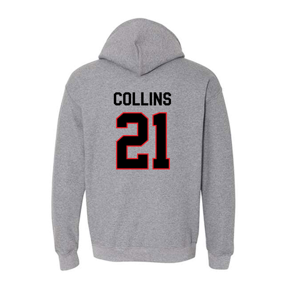 Davidson - NCAA Football : Caiden Collins - Classic Fashion Shersey Hooded Sweatshirt-1