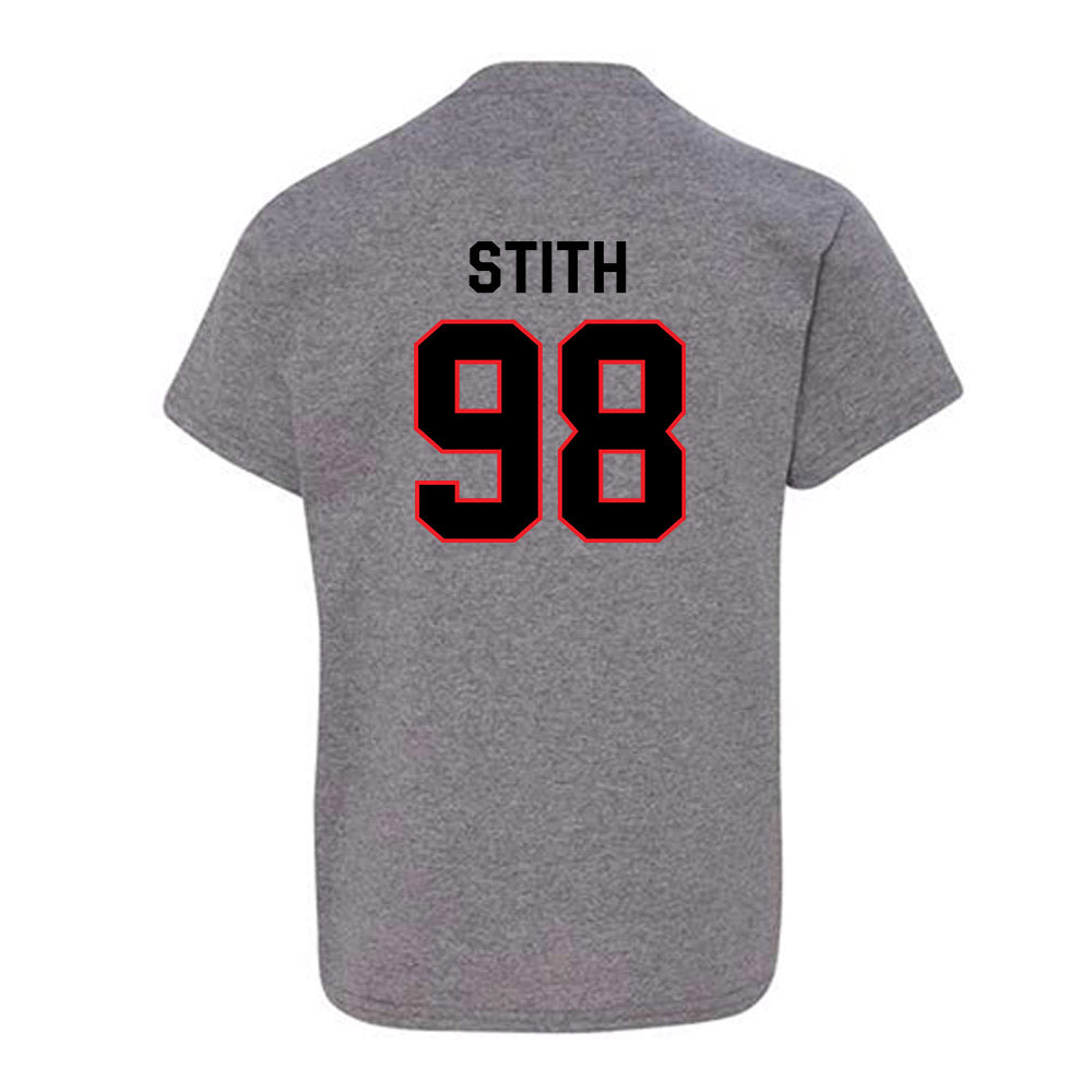 Davidson - NCAA Football : Jeramy Stith - Classic Fashion Shersey Youth T-Shirt-1