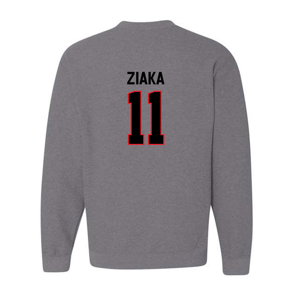 Davidson - NCAA Women's Basketball : Angeliki Ziaka - Classic Fashion Shersey Crewneck Sweatshirt-1