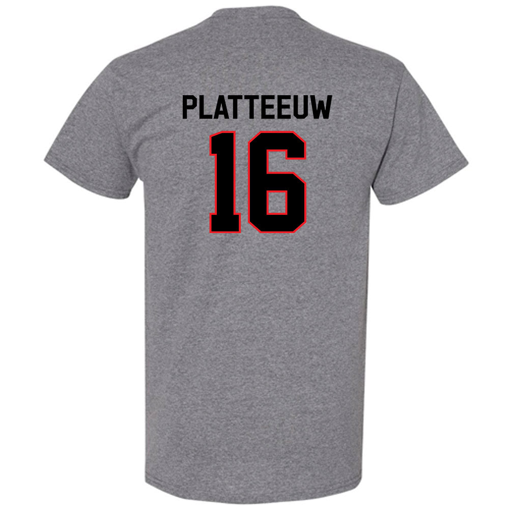 Davidson - NCAA Men's Basketball : Ian Platteeuw - Classic Fashion Shersey T-Shirt-1