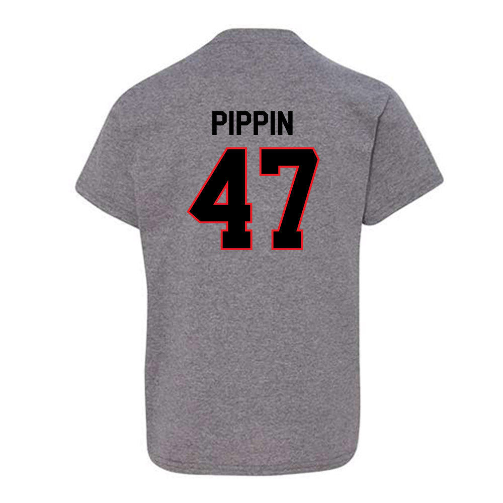 Davidson - NCAA Football : Nash Pippin - Classic Fashion Shersey Youth T-Shirt-1