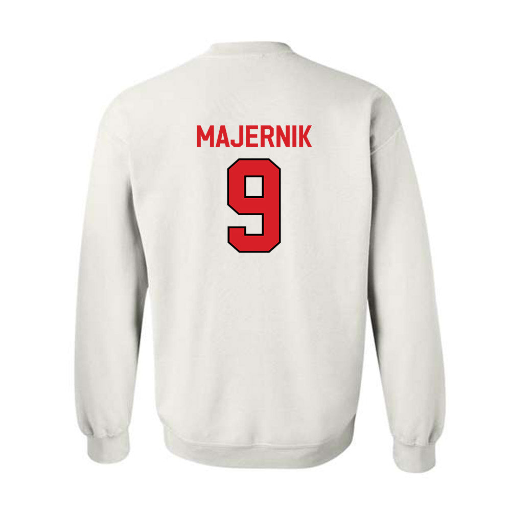 Davidson - NCAA Women's Lacrosse : Sophie Majernik - Classic Fashion Shersey Crewneck Sweatshirt