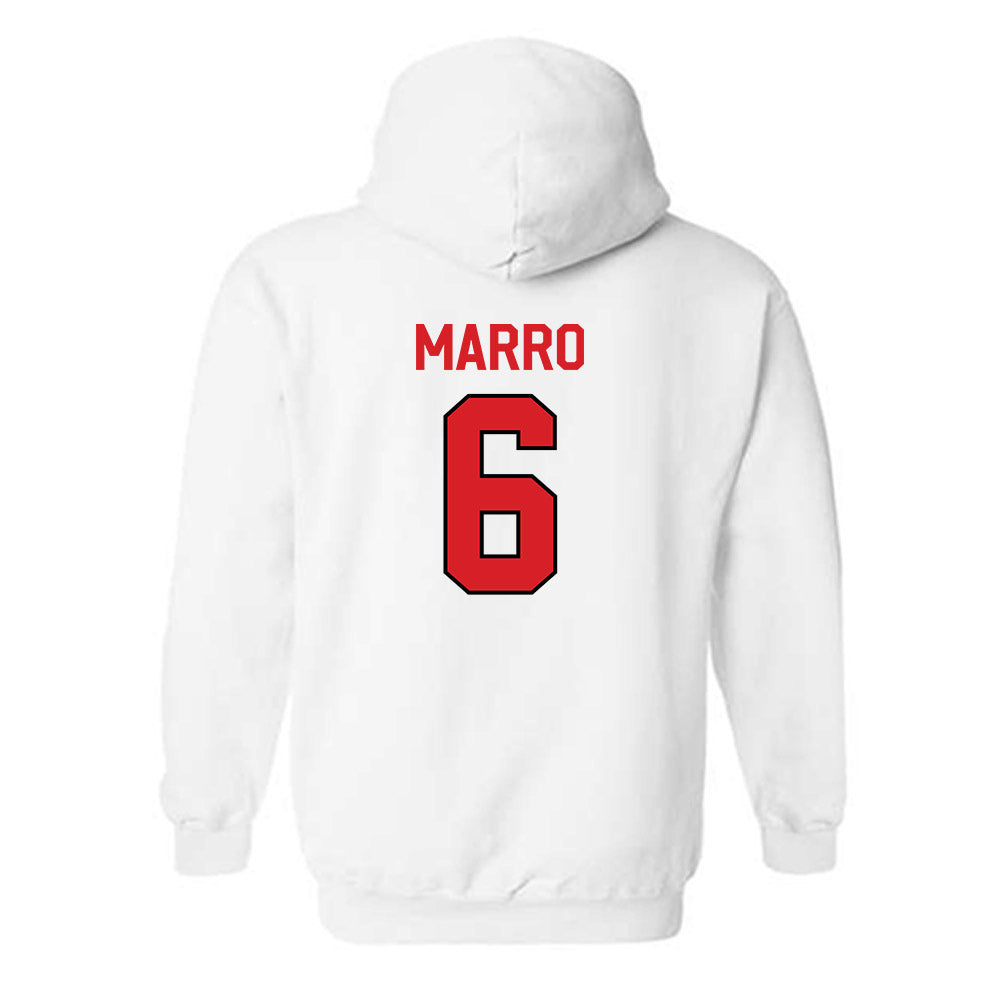Davidson - NCAA Women's Lacrosse : Sophia Marro - Classic Fashion Shersey Hooded Sweatshirt