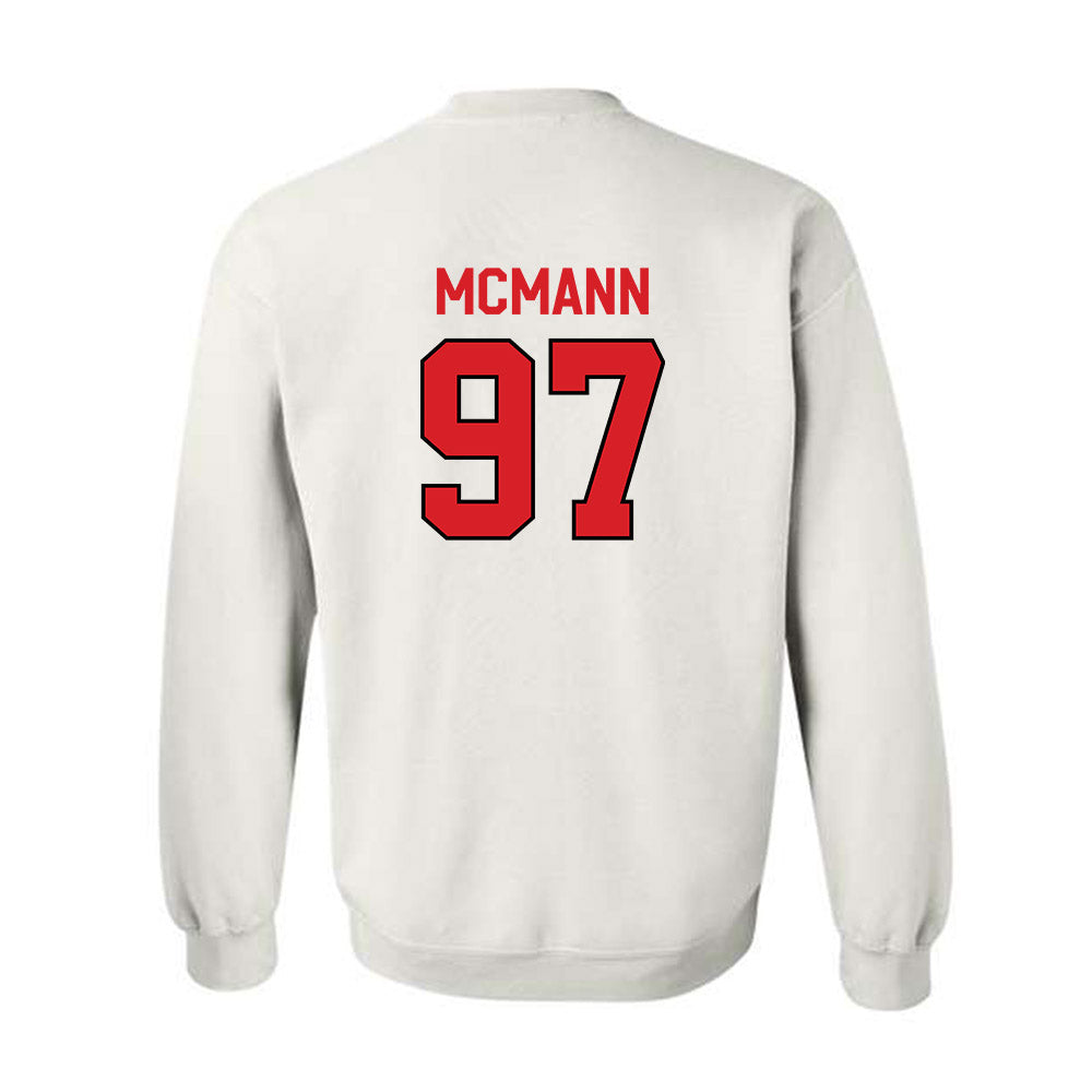 Davidson - NCAA Football : Liam McMann - Classic Fashion Shersey Crewneck Sweatshirt-1