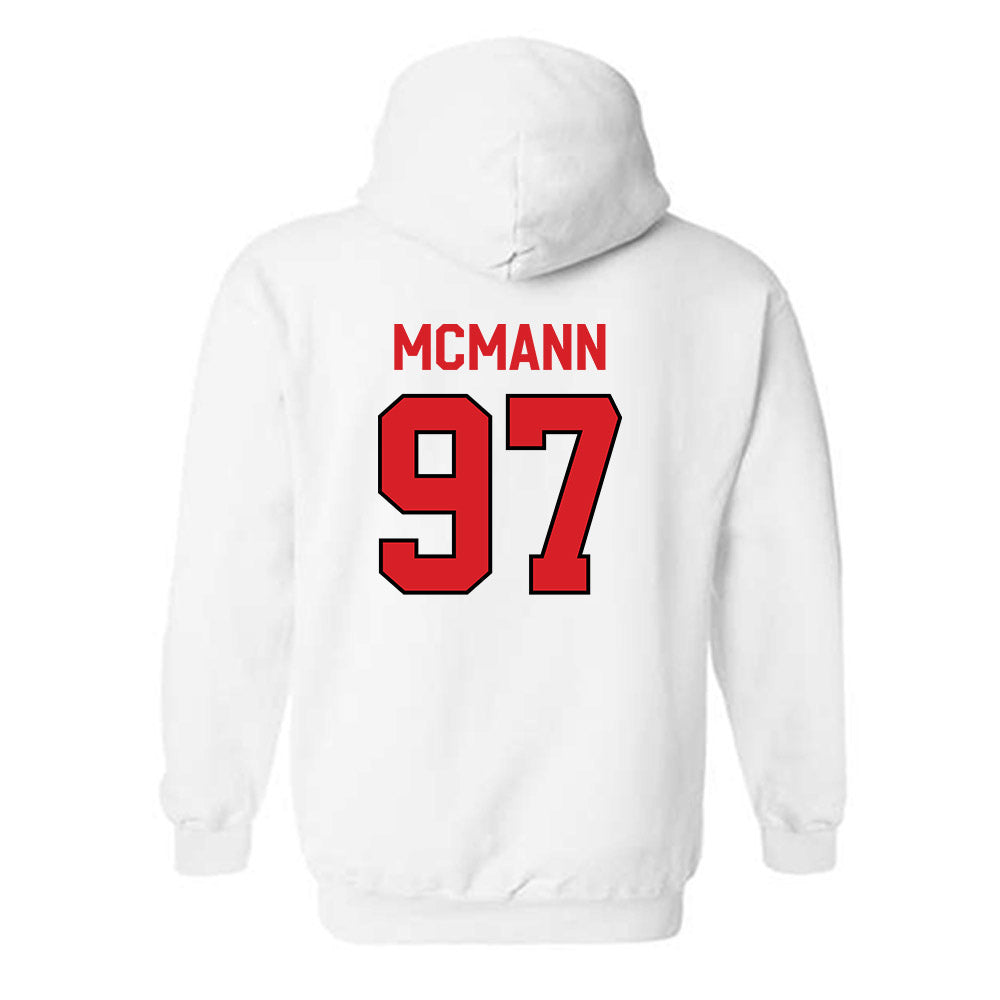 Davidson - NCAA Football : Liam McMann - Classic Fashion Shersey Hooded Sweatshirt-1