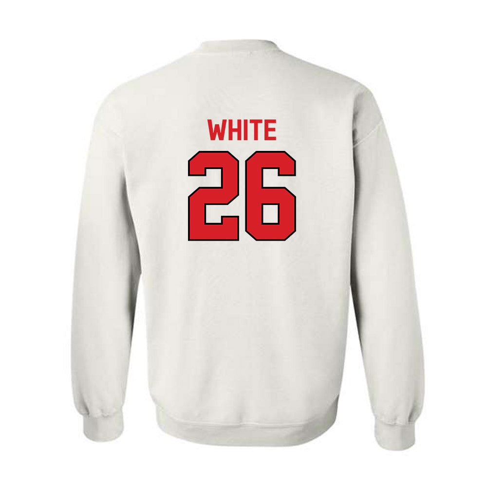 Davidson - NCAA Women's Lacrosse : Mali White - Classic Fashion Shersey Crewneck Sweatshirt