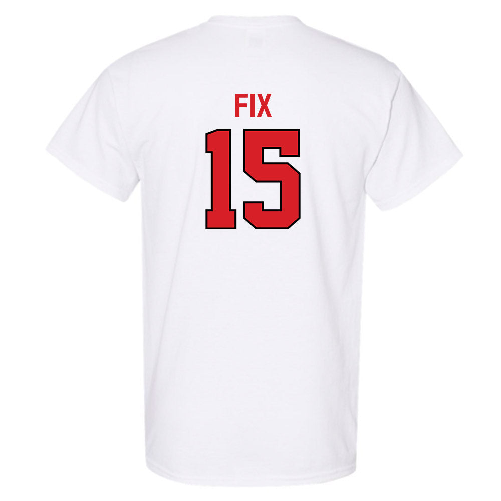 Davidson - NCAA Baseball : Isaac Fix - Classic Fashion Shersey T-Shirt-1