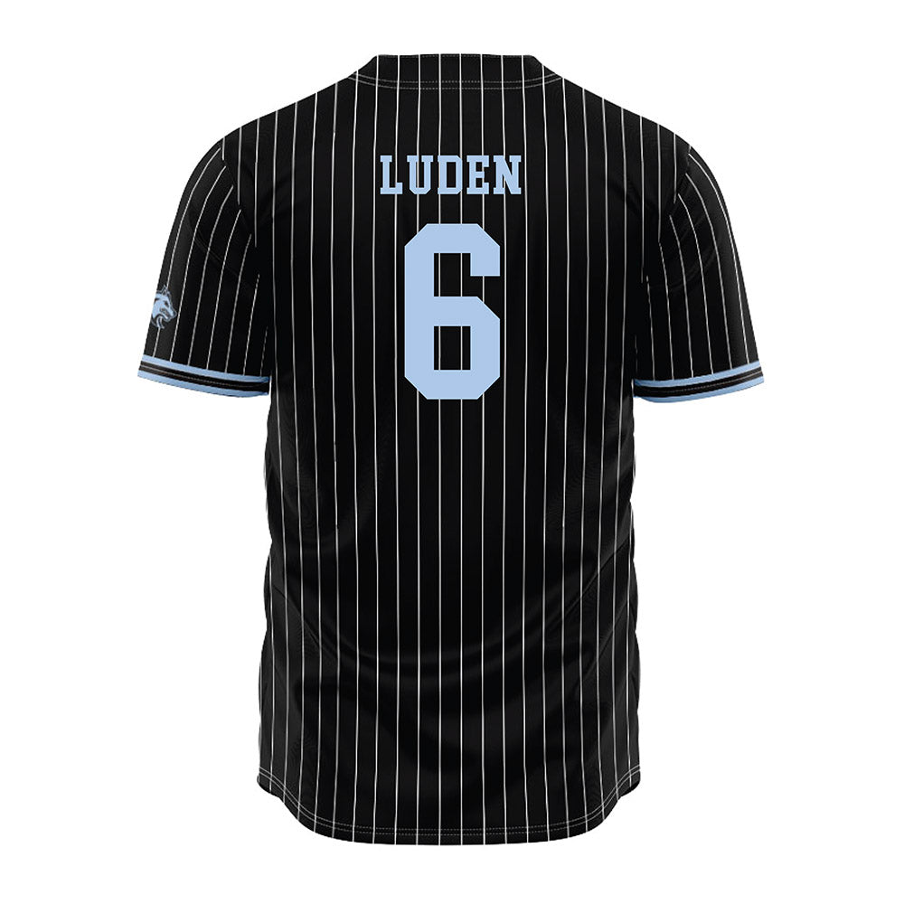 SSU - NCAA Softball : Daniela Luden - Black Pinstriped Jersey