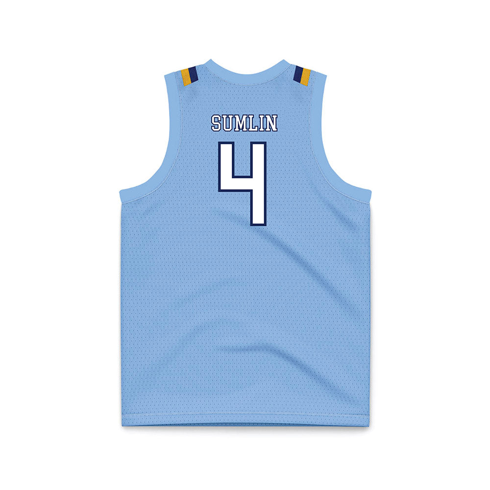 Kent State - NCAA Men's Basketball : Jamal Sumlin - Baby Blue Basketball Jersey