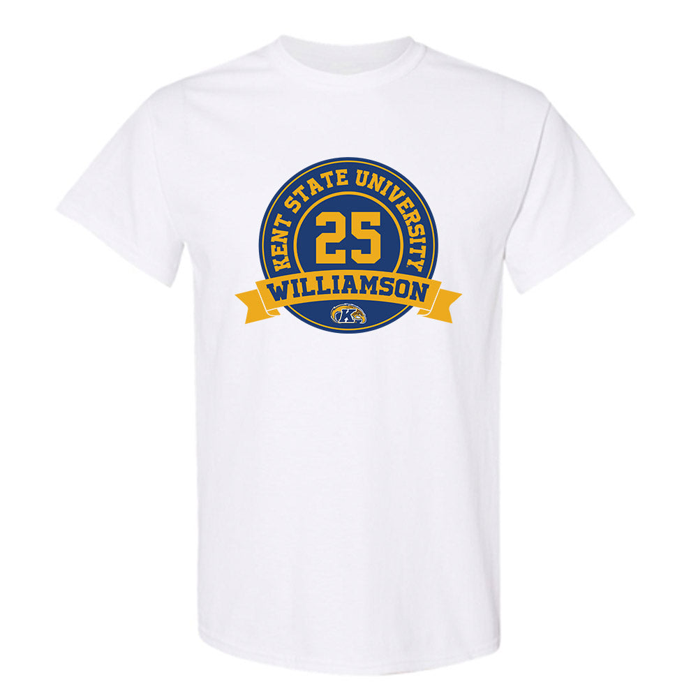 Kent State - NCAA Men's Basketball : Jahari Williamson - Classic Fashion Shersey T-Shirt-0