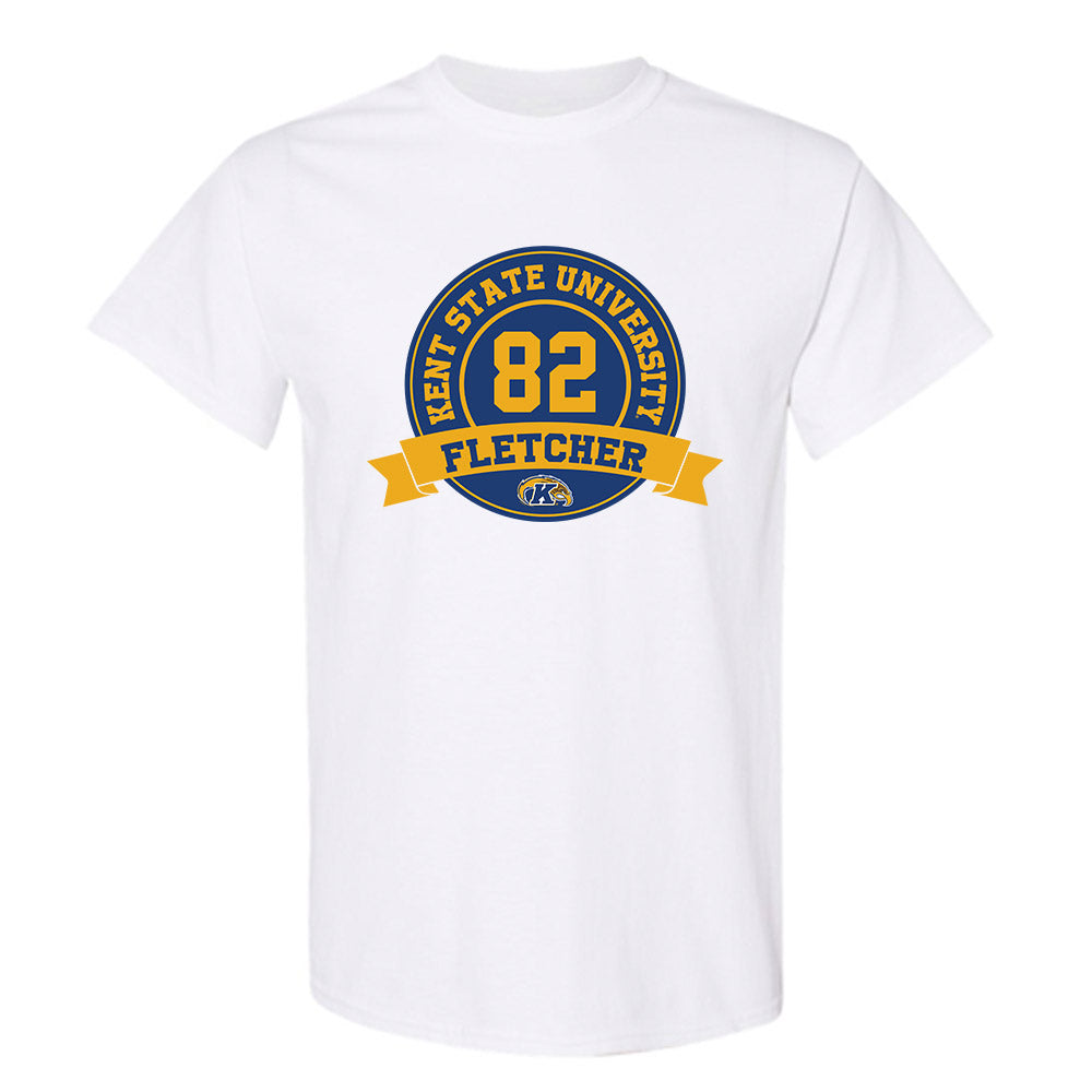 Kent State - NCAA Football : ZyAire Fletcher - Classic Fashion Shersey T-Shirt-0