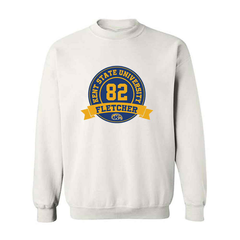 Kent State - NCAA Football : ZyAire Fletcher - Classic Fashion Shersey Crewneck Sweatshirt-0